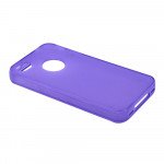 Wholesale iPhone 4S 4 TPU Gel Case (Purple)